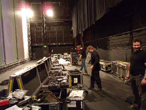 Hammersmith Odeon Stage